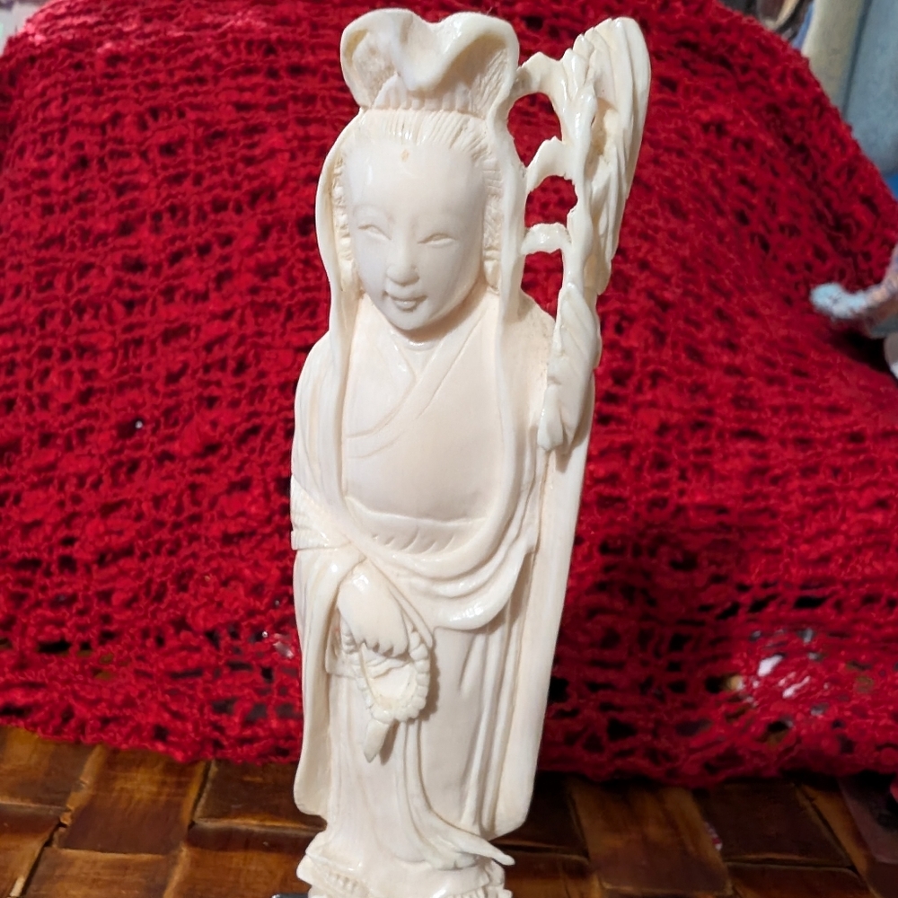 Asian Bone Statue